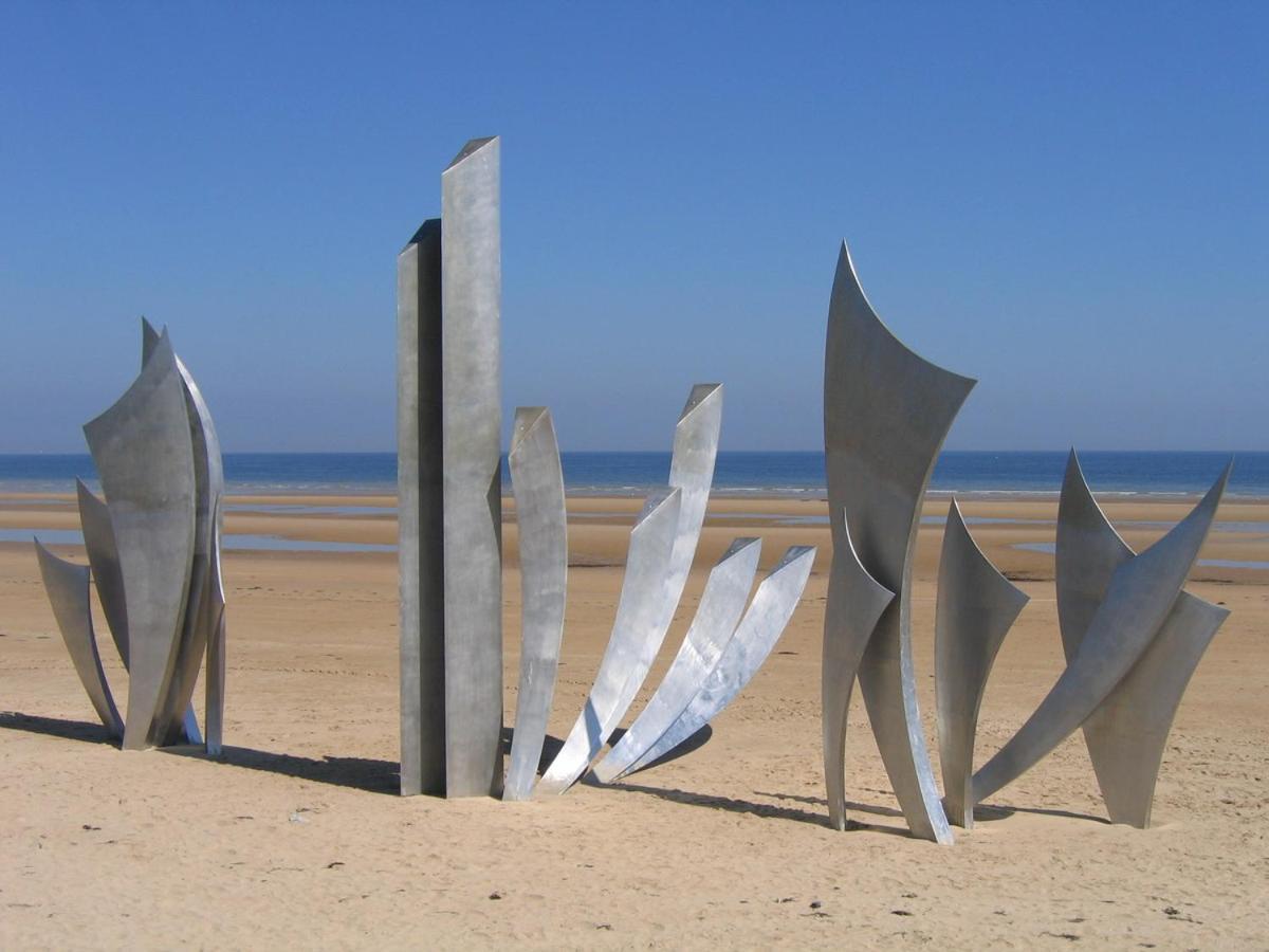 Studio Vargas Avec Jardin - Omaha Beach Colleville-sur-Mer Zewnętrze zdjęcie