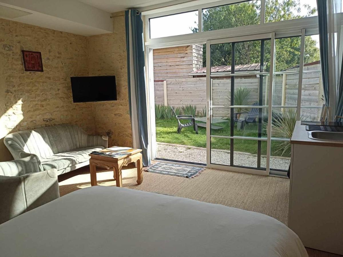 Studio Vargas Avec Jardin - Omaha Beach Colleville-sur-Mer Zewnętrze zdjęcie